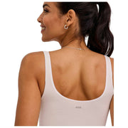 Falke Timeless Body De Tirantes De Algodón - Blanco Perla
