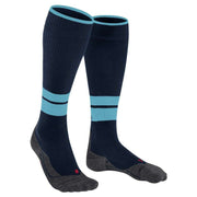 Falke TK Compression W4 Energy Trekking Knee-High Socks - Marine Navy/Blue