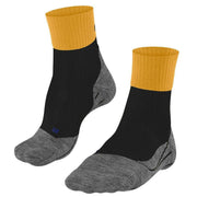 Falke TK2 Explore Trekking Cool Short Socks - Black/Yellow