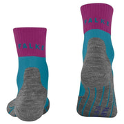 Falke TK2 Explore Trekking Cool Short Socks - Poolside Blue