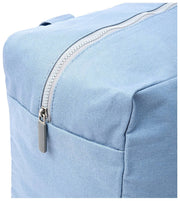 Bolso Tote Roka Sloane Mediano De Lona De Algodón - Azul Aviación
