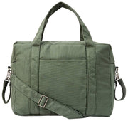 Bolso grande para bebé Roka Somerset de lona de algodón - Willow Green