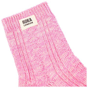 Calcetines Roka Wallace Crew - Clavel rosa