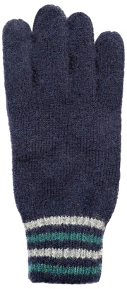Guantes de punto acanalado Dents Salcombe - Azul marino