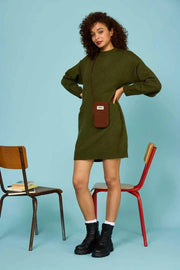 Bolso para teléfono Hindbag Bill - Marrón chocolate