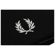 Gorro Fred Perry Classic Merino Wool - Negro/Blanco Nieve