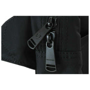 Fred Perry Bolso Bandolera De Nylon Arrugado - Negro