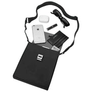 Gaston Luga Bolso bandolera Splash ID - Negro