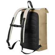 Gaston Luga Mochila Splash Rolltop 16" - Marrón Latte/Crema Nube