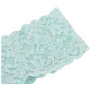 Paquete de 3 tangas de talle bajo con encaje exclusivo de Hanky Panky - Rosa ruborizada/Azul marino/Azul celeste