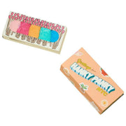 Paquete de 5 tangas Matchbox de tiro bajo con encaje exclusivo de Hanky Panky - Rosa agua rosa/Nápoles/jengibre/Azul espuma