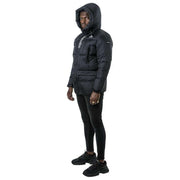 Helvetica Mountain Pioneers Parka Capri 3 Con Capucha - Negro