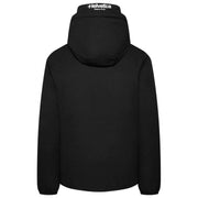 Helvetica Mountain Pioneers Chaqueta Cortavientos Con Capucha Eyeblock - Negro