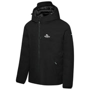 Helvetica Mountain Pioneers Chaqueta Cortavientos Con Capucha Eyeblock - Negro