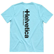 Helvetica Mountain Pioneers Camiseta Faro 2 - Azul cielo