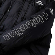 Helvetica Mountain Pioneers Parka Himalaya con capucha - Negro