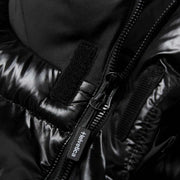 Helvetica Mountain Pioneers Anorak con capucha Pinto 2 - Negro