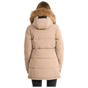 Helvetica Mountain Pioneers Parka con capucha Sarah - Taupe Beige