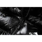 Helvetica Mountain Pioneers Chaqueta con capucha sin mangas Space - Negro
