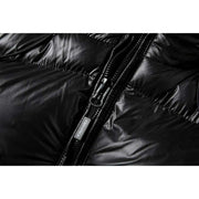 Helvetica Mountain Pioneers Chaqueta de plumas con capucha Summit - Negro