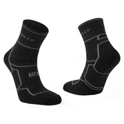 Hilly Twin Skin Anklet Socks - Black/Anthracite Grey