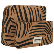 Neceser Hindbag Alix extra grande - Cinnamon Zebra Brown