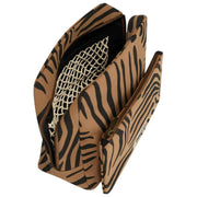 Neceser Hindbag Alix extra grande - Cinnamon Zebra Brown
