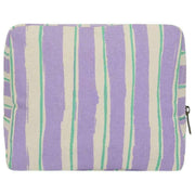Hindbag Alix Neceser Extra Grande - Verde/Parma Stripes