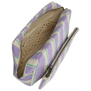 Hindbag Alix Neceser Extra Grande - Verde/Parma Stripes