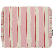 Hindbag Alix Neceser Extra Grande - Rayas Rosa/Rojo