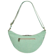Hindbag Andrea Bolso Media Luna - Rayas Verdes