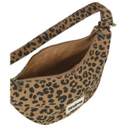 Hindbag Andrea Half Moon Bag - Leopardo Canela Marrón