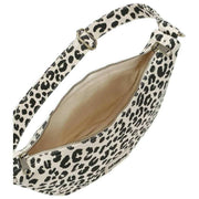 Hindbag Andrea Half Moon Bag - Leopardo Blanco Roto