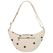 Hindbag Bolso Media Luna Andrea - Lunares Blanco Roto