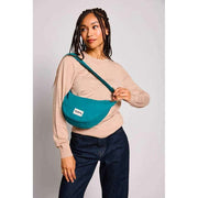 Hindbag Bolso Media Luna Andrea - Azul Pavo Real