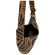 Hindbag Bolso Media Luna Andrea - Zebra Cinnamon Brown