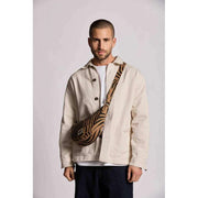 Hindbag Bolso Media Luna Andrea - Zebra Cinnamon Brown