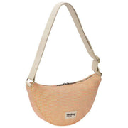 Hindbag Andrea Bolso Tejido Media Luna - Rojo Coral