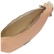 Hindbag Andrea Bolso Tejido Media Luna - Rojo Coral