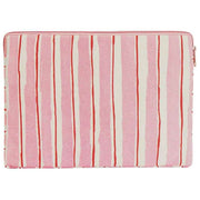 Maletín para portátil Hindbag Ava Medium de 15 pulgadas - Rayas rojas/rosas