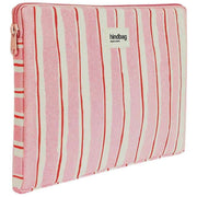 Maletín para portátil Hindbag Ava Medium de 15 pulgadas - Rayas rojas/rosas