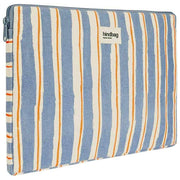 Maletín para portátil Hindbag Ava Small de 13 pulgadas - Naranja/Azul Rayas