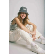 Gorro de pescador Hindbag Bob - Denim Grey