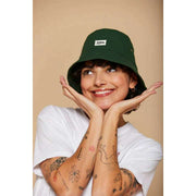 Gorro de pescador Hindbag Bob - Verde bosque