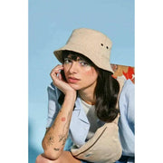 Gorro de pescador Hindbag Bob - Yute Beige