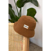 Gorro de pescador Hindbag Bob Teddy - Marrón