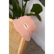Gorro de pescador Hindbag Bob Teddy - Rosa Polvo