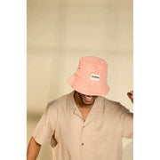 Gorro de pescador Hindbag Bob Terry - Coral Pink