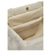 Bolso Tote Hindbag Claude Teddy - Blanco Ártico