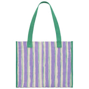 Bolso Tote Hindbag Claude - Verde/Parma Stripes